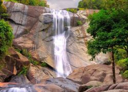 Seven Wells Waterfalls in Kedah