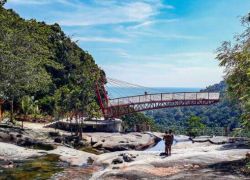 Seven Wells Waterfalls in Langkawi