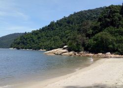 Teluk Bahang Beach in Penang