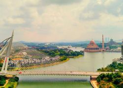 Seri Wawasan Bridge in Putrajaya
