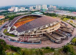 Shah Alam Stadium in Shah Alam
