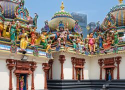 Sri Mariamman Temple in Chinatown