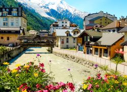 Mont Blanc in Chamonix