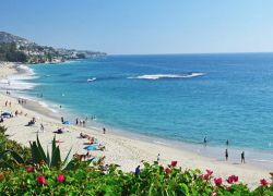 Laguna Beach in California