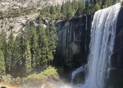 Nevada Fall in California
