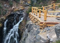 Snow Creek Falls in California
