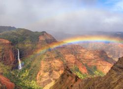 Kahiwa Falls in Hawaii