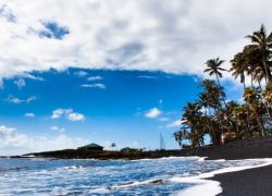 Punaluu Beach in Hawaii
