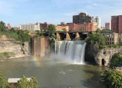 Rochester Falls in New York