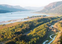 Columbia River Gorge in Oregon