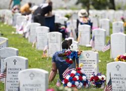 Arlington National Cemetery in Virginia