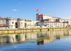The Charente River in Cognac