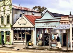 Sovereign Hill in Victoria (Australia)