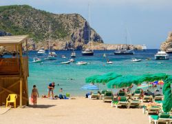Benirras Beach in Ibiza