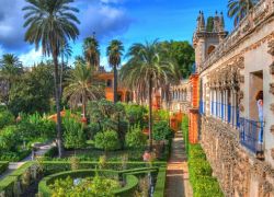 The Alcázar of Seville in Sevilla