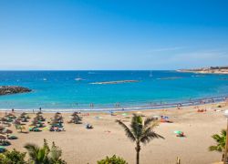 Playa De Las Americas Beach in Tenerife