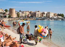 Mondello Beach in Palermo