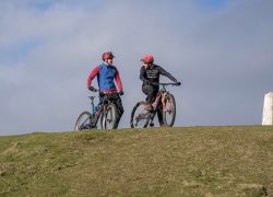 Climbing the Garth Mountain in Cardiff