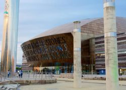 The Wales Millennium Centre in Cardiff