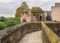 Chester City Walls in Chester