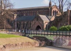 The Roman Amphitheatre in Chester