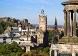 Edinburgh in Scotland