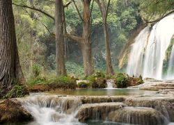Waterfalls of El Chiflón in Poza Rica