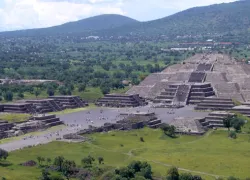 Pyramid of the Moon in Teotihuacan