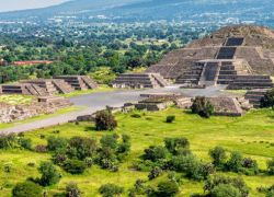 Pyramid of the Sun in Teotihuacan