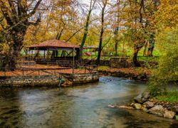 Agios Nikolaos Park in Naousa