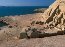 Lake Nasser in Abu Simbel