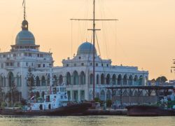 Port Said Corniche in Port Said