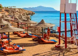 Shark Bay Beach in Sharm el-Sheikh