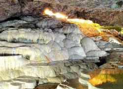 Kaklik Cave in Denizli