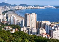 Santos Beach Gardens in Sao Paulo
