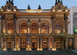 Theatro Municipal in Sao Paulo