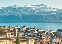 Lausanne Cathedral in Lausanne