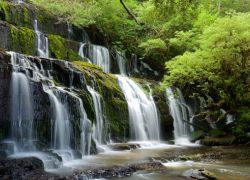 Purakaunui Falls in Auckland