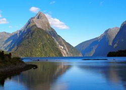 Mitre Peak in Milford Sound