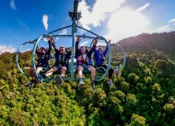 Cable Bay Adventure Park in Nelson