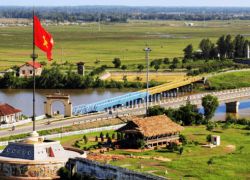 Ham Luong Bridge in Ben Tre