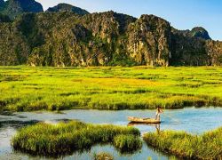 Van Long Nature Reserve in Ninh Binh