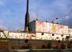 Floating Diesel Power Plant Museum in Banda Aceh