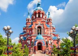 Kazan Cathedral in Irkutsk