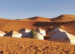 Khamlia Village in Merzouga