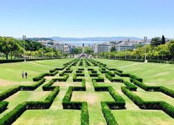 Eduardo VII Park in Lisboa