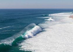 Praia do Norte in Nazare