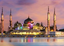 Crystal Mosque in Terengganu