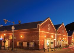 Kanemori Red Brick Warehouses in Hakodate