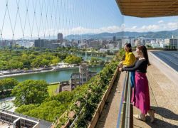 Hiroshima Orizuru Tower in Hiroshima